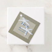 Starfish Beach Weddenschap Gift Bedankjes Labels (In situ)