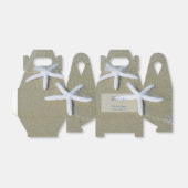 Starfish Beach Wedding Bedankdoosjes (Uitgevouwen)