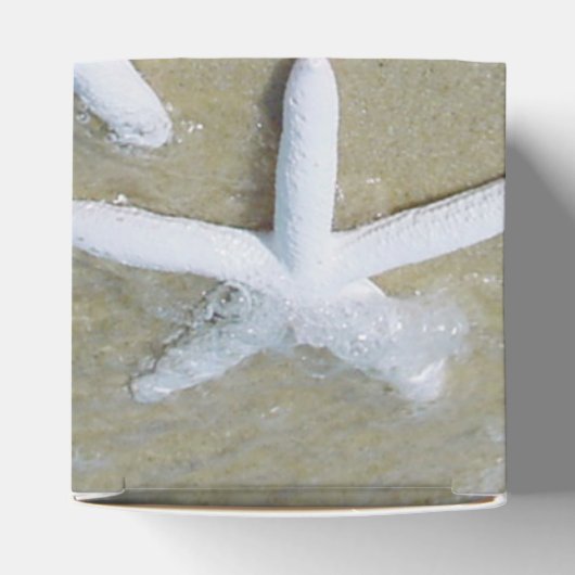 Starfish Beach Wedding Bedankdoosjes (Bovenkant)