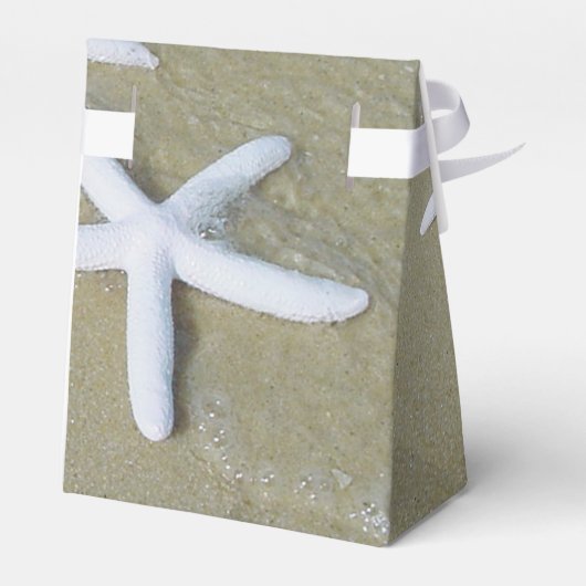 Starfish Beach Wedding Bedankdoosjes (Achterkant)