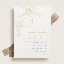 Starfish Beach Wedding
