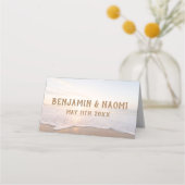 Starfish Beach Wedding Place kaarten Plaatskaartje (Achterkant)