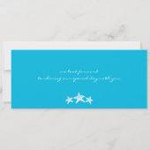 Starfish boarding Pass | Weddenschap Kaart (Achterkant)