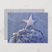 Starfish Briefkaart (Voorkant / Achterkant)