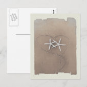 Starfish Briefkaart (Voorkant / Achterkant)