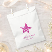 Starfish bruiloft gunsttas, koekjes & traktaties, bedankzakje (Geknipt)