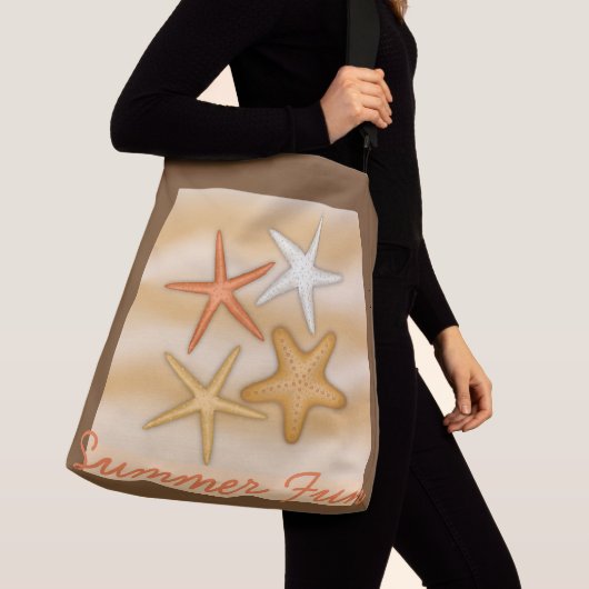 Starfish Canvas tas (Dichtbij)
