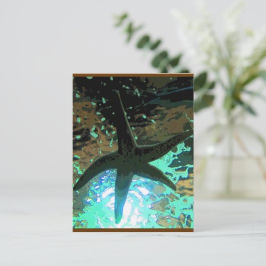 Starfish CB Briefkaart (Staand voorkant)