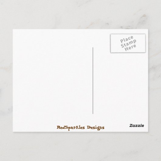 Starfish CB Briefkaart (Achterkant)