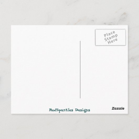 Starfish CB Briefkaart (Achterkant)