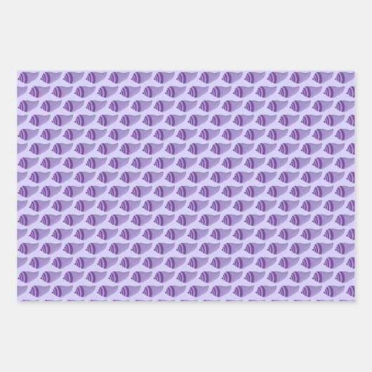 Starfish Conch Zee Shell Seashell Beach Shore Inpakpapier Vel (Voorkant 2)