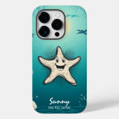 Starfish Cool - Ocean Vibes & Retro Charm Case-Mate iPhone Case (Achterkant)