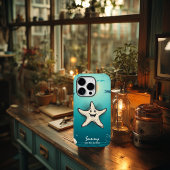 Starfish Cool - Ocean Vibes & Retro Charm Case-Mate iPhone Case