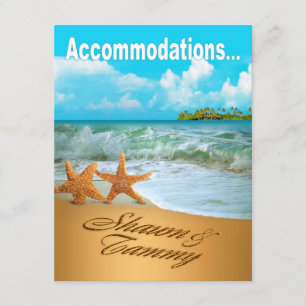 Starfish Coupes Beach Wedding Accommodations Kaart