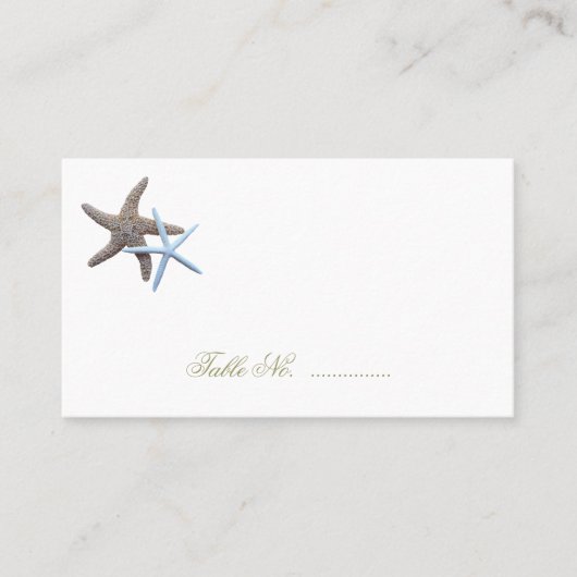 Starfish Coupes escorts Plaatskaartje (Voorkant)