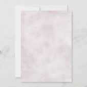 Starfish Cranberry Beach Huwelijksuitnodiging Kaart (Achterkant)