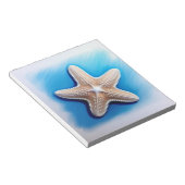 Starfish Crayon Drawing Notitieblok (Schuin)