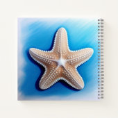 Starfish Crayon Drawing Notitieboek (Achterkant)