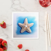 Starfish Crayon Drawing Servet (Insitu)