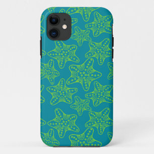 Starfish Crowd Pattern iPhone 11 Hoesje
