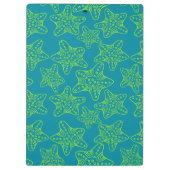 Starfish Crowd Pattern Klembord (Achterkant)