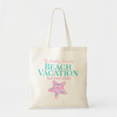 Starfish Custom Beach Cruise Reunion Vakantie Tote Bag (Voorkant)
