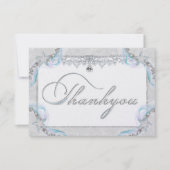 Starfish & Diamonds - Hartelijk dank Bedankkaart (Voorkant)