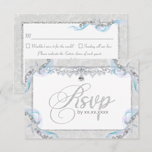 Starfish & Diamonds Response Kaart (Voorkant / Achterkant)