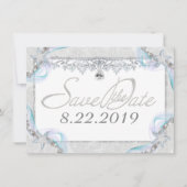 Starfish & Diamonds Sparen de Datum Save The Date (Voorkant)