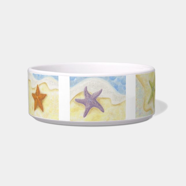 Starfish Dog of Cat Bowl Voerbakje (Links)