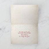 Starfish en bericht op fles van bedrijf kaart (Binnen)