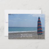 Starfish en Ocean Vrijgezellenfeest Kaart (Achterkant)