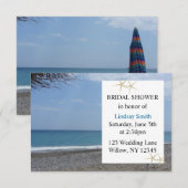 Starfish en Ocean Vrijgezellenfeest Kaart (Voorkant / Achterkant)