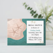 Starfish en Ocean Vrijgezellenfeest Kaart (Staand voorkant)