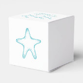 Starfish Favor Box Bedankdoosjes (Achterkant)
