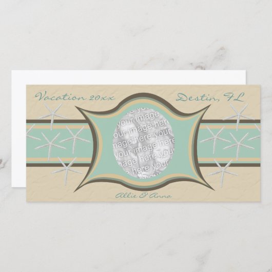 Starfish-fotokaart (Voorkant / Achterkant)