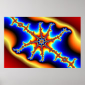 Starfish - Fractal Poster (Voorkant)