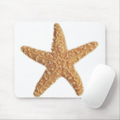 Starfish geïsoleerd op wit muismat (Met muis)