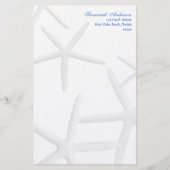 Starfish Gepersonaliseerde Strand Thema Schrijfpap Briefpapier (Voorkant)