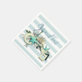 Starfish, Gevist net & Tall Ship Nautical Servet (Hoek)