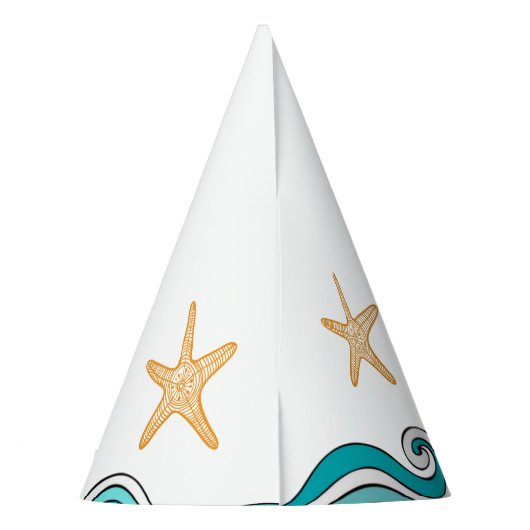 Starfish Happy Adoption Day Party Pet Feesthoedjes (Achterkant)