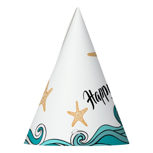 Starfish Happy Adoption Day Party Pet Feesthoedjes (Links)