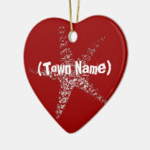 Starfish Heart Ornament (eigenschap Your Town) (Links)