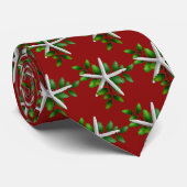 Starfish Holly Kerstvakantie Stropdas (Opgerold)