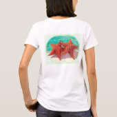 Starfish hoort thuis in het Zee T-shirt (Achterkant)