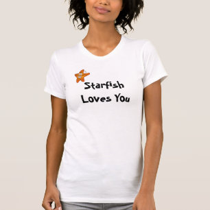 Starfish houdt van je t-shirt