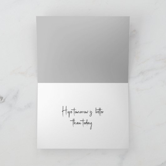 Starfish Humor voor Thinking Of You Kaart (Binnen)