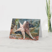 Starfish Humor voor Thinking Of You Kaart (Voorkant)
