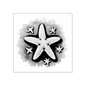 Starfish in Black Rubberstempel (Afrduk)