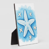 Starfish in Blue Fotoplaat (Zijkant)